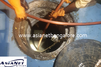 sewage removing jet machine